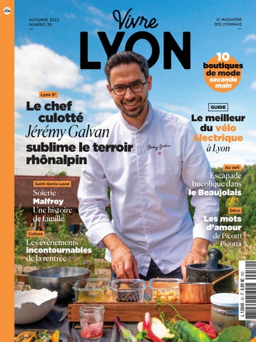 "VIVRE LYON 30" publication cover image