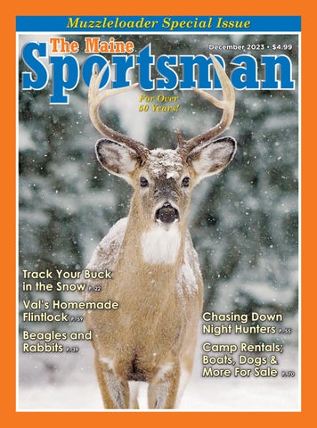 "The Maine Sportsman December 2023 Digital Edition" publication cover image