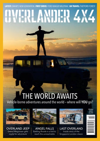 "Overlander 4X4 - Winter 2024" publication cover image