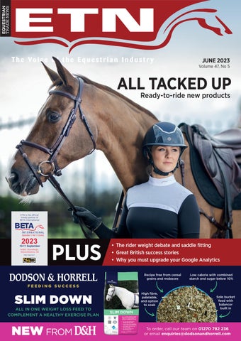 "ETN (Equestrian Trade News) – June 2023" publication cover image