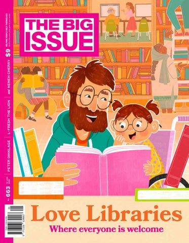 "The Big Issue Australia #663 - Libraries" publication cover image