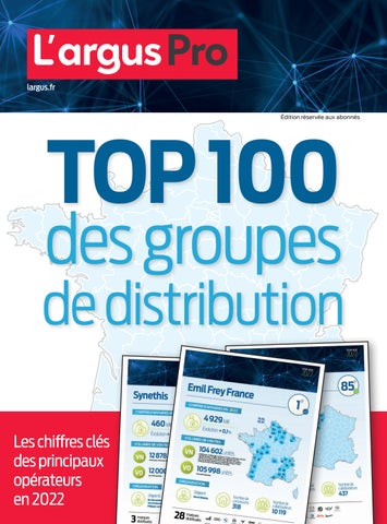 "TOP 100 des groupes de distribution - 092023" publication cover image