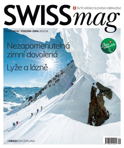 "SWISSmag 29 - podzim-zima 2023/24" publication cover image