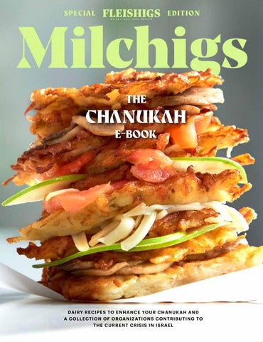 "The Chanukah Milchigs FREE Ebook" publication cover image