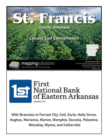 "St. Francis County, Arkansas 2023 eBook Pro - Mapping Solutions" publication cover image