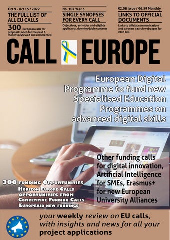 "CallforEurope Weekly Edition - 9 October 2022" publication cover image