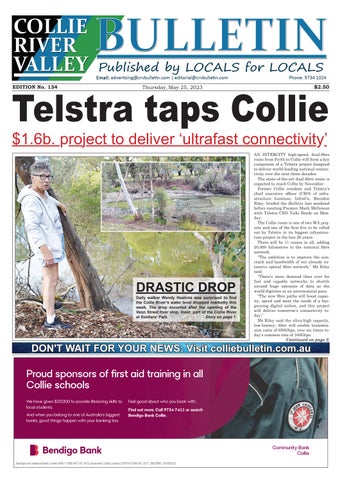 "Collie River Valley Bulletin, May 25, 2023" publication cover image