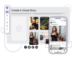 Create a visual story on Issuu with our simple social post builder